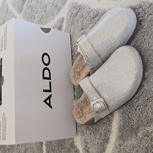 Brand new Aldo rhinestone Clog